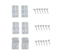 Nes Home Bathroom Accessories Bath Panel Clips x 6 and Screws