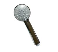 Nes Home Bathroom Adjustable Showerhead 3 Mode Chrome Round Handset (ABS)
