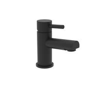 Matt Black Bathroom Basin Single Lever Mixer Tap Nes Home Black One Size