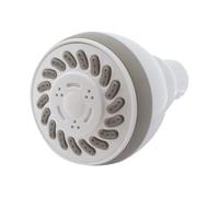 Bathroom Universal White Modern Overhead 3 Mode Function Shower Head - 70mm
