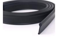 Nes Home Black 1200mm Soft Rubber Shower Door Seal for Folding Bath Screen Nes Home Black