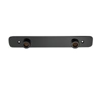 Nes Home Black Wall Easy Fixing Plate Kit For Bar Shower Valves