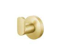 Nes Home Brushed Brass Round Rob Hook