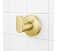 Nes Home Brushed Brass Round Rob Hook - Set of 4