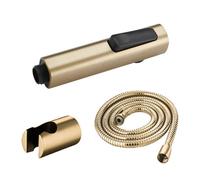 Nes Home Brushed Gold Bidet Sprayer Nozzle Muslim Shataff