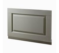 Nes Home CHILTERN Stone Grey Traditional 780mm Bath End Panel + Plinth Nes Home Grey