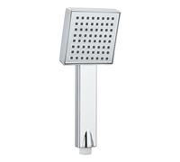 Nes Home Chrome Modern Single Mode Square Faceplate Handset in Silver Nes Home Silver