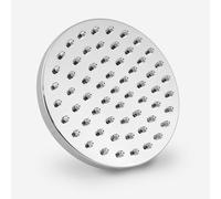 Nes Home Chrome Round 150mm Overhead Swivel Rain Waterfall Shower Head Kit in Silver Nes Home Silver