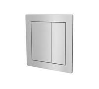 Nes Home Chrome Square Button WC Flush Plate