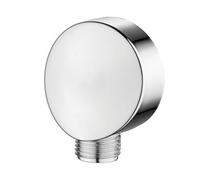Nes Home Chrome Wall Mounted Modern Shower Outlet Elbow