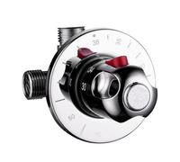 Nes Home Concealed Thermostatic Hot/Cold Water Mixer Valve Brass