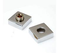 Nes Home Concealing Square Universal Shower S-Union Fittings For Bar Mixer Valve