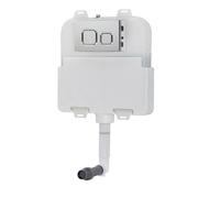 Nes Home Dual Flush Concealed Cistern And Chromed Push Button