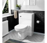 Nes Home Dyon Back To Wall Wc Unit & Btw Toilet Pan White