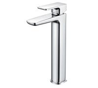 Bathroom Luxury Modern Bath Basin Sink Mono Mixer Deck Mounted Chrome Tap (Tall Basin Mixer Tap)