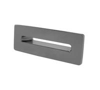 Nes Home Grey Rectangle Basin Overflow Stopper