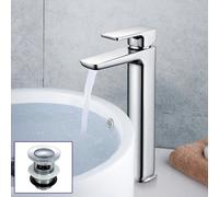 Nes Home Keninton Bathroom Basin Mixer Tall Tap