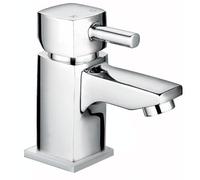 Nes Home Kia Cloakroom Basin Mono Mixer Tap & Waste Chrome