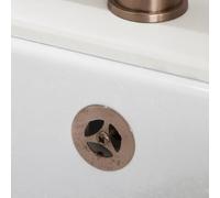 Nes Home Kitchen Basin Waste with Overflow - Bronze