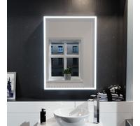 Nes Home Led 500 X 700mm Motion Sensor Mirror Cabinet Wall Mounted Bathroom