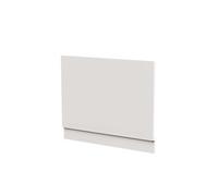 Nes Home Modern 800mm White High Gloss Pvc End Panel 15mm Thickness + Plinth