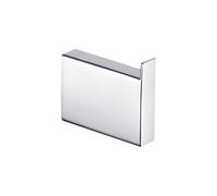 Nes Home Modern Brass Square Robe Hook CP - Chrome