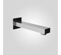 Nes Home Modern Design Chrome Square Wall Mounted Bath Filler Spout