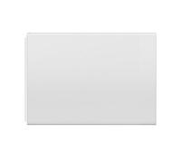 Nes Home Modern High Gloss White 695mm End Bath Panel Abs Bathroom