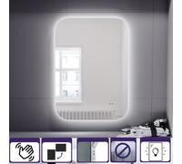 Nes Home Motion Sensor Bathroom Led Mirror Shaver Socket Demister 500 X 700mm
