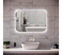 Nes Home Motion Sensor Bathroom LED Mirror Shaver Socket Demister 600 x 800mm