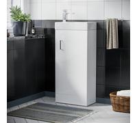 Nes Home Nanuya 400mm Cloakroom Vanity Basin Unit White