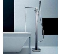 Nes Home Noir Cube Freestanding Bath Shower Mixer