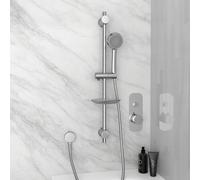 Nes Home One-Dial One-Way Push Button Thermostatic Mixer Valve, Slider Rail Kit