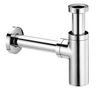 Nes Home | Premium Universal Bathroom Basin Sink Bottle Trap Waste + Free Basin Waste