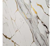 Nes Home PVC Wall Panel Carrara Gold Marble 1000 x 2400 x 10mm