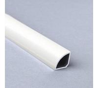Nes Home Retroft Pvc Quarter Round White Panelling Trim 2400mm - Pack Of 4 Trims
