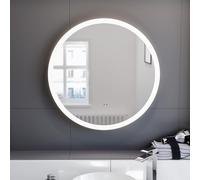 Nes Home Round Motion Sensor Bathroom LED Mirror Demister Anti-fog 600mm
