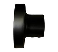 Nes Home Round Replacement Wall Mounted Bracket Support for Shower Rails Black