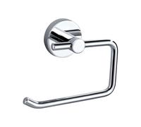 Nes Home Round Toilet Roll Holder in Silver Nes Home Silver