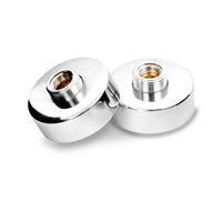 Nes Home Round Wall Mounted Easy Fitting Kit For Shower Mixer Valve & Bath Taps in Silver Nes Home Silver