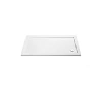 Nes Home Slim 1000 X 800 Rectangular Stone Resin Shower Tray For Wetroom Enclosure