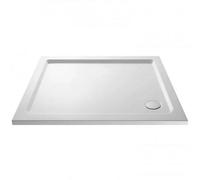 Hudson Reed Rectangular Shower Tray 1200 x 760mm - White, White