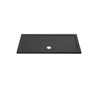 Nes Home Slim 1400 X 900 mm Rectangular Polyurethane Resin Shower Tray Slate Grey