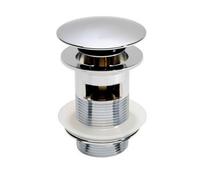 Nes Home Slotted Sprung Basin Waste Chrome