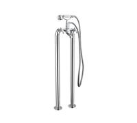 Nes Home Trafford Traditional Freestanding Bath Shower Mixer Complete With Handset Chrome