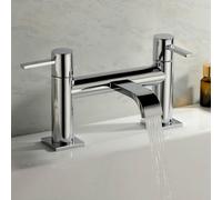 Nes Home Urban Modern Bathroom Design Waterfall Deck Mounted Bath Filler Tap