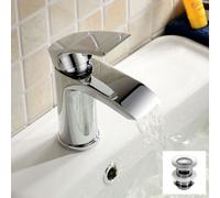 Nes Home Vago Waterfall Basin Tap Mono Mixer