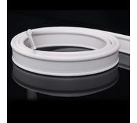 Nes Home White 1200mm Soft Rubber Shower Door Seal for Folding Bath Screen Nes Home White