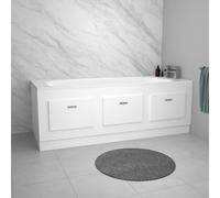 Nes Home White 1700mm Magnetic Door Durable PVC Front Bath Panel