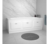 Nes Home White 1800mm Magnetic Door Durable PVC Front Bath Panel Nes Home White